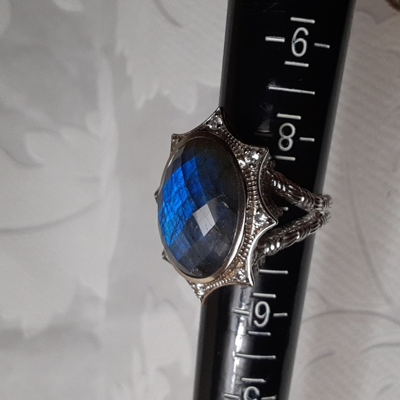 925 Labradorite, Bamboo design. - Picture 6 of 10